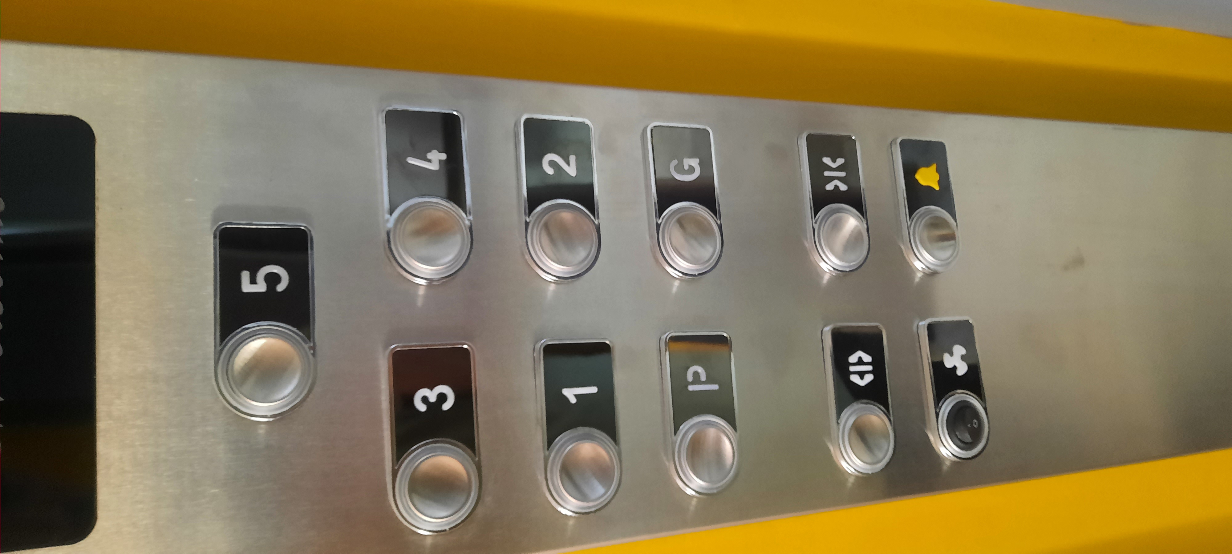 شاسی اسانسور مدل ماهان / با کلید استیل نقره ای خشدار / نمایشگر دیجیتال طول دو متری - (118 آسانسوری) تولید و فروش پنل شستی آسانسور